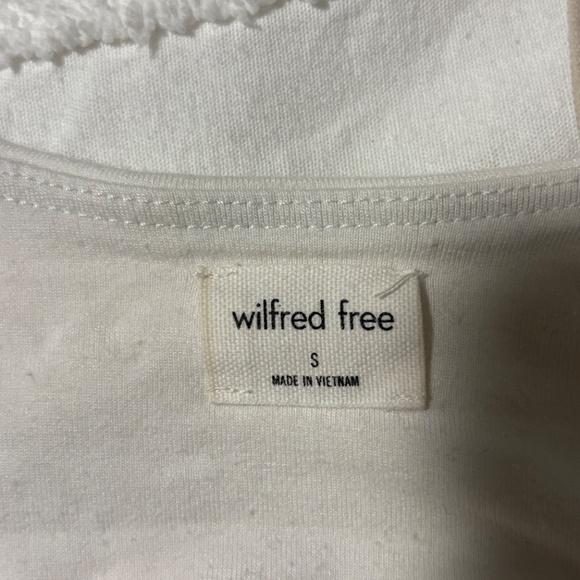 Wilfred Free White Cami Tank — Size S - Picture 3 of 3
